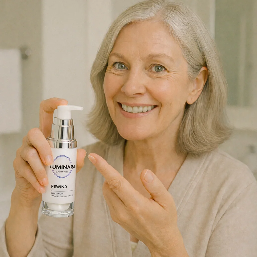 lumanara rewind 1 bottle with lady
